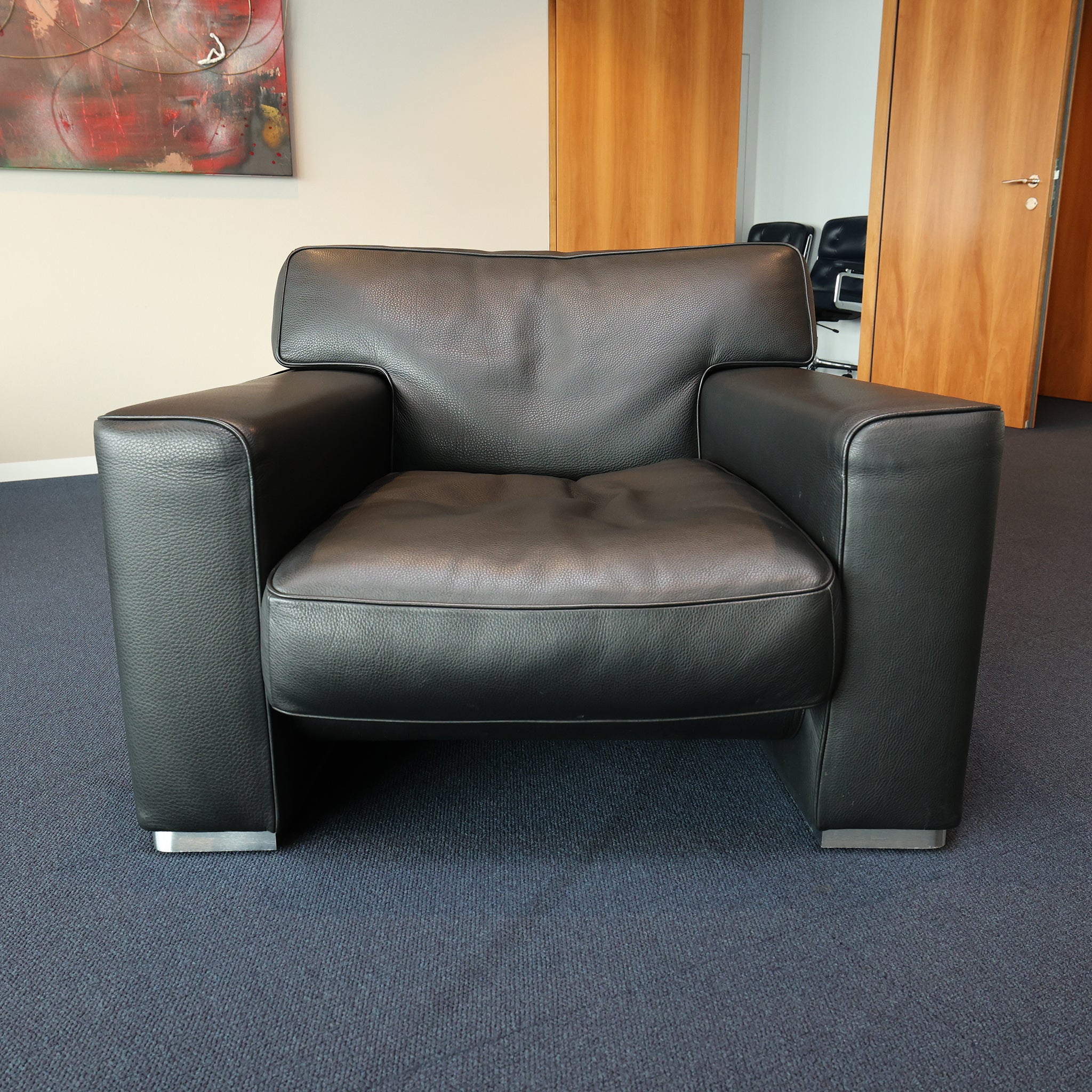 Living Divani Sessel Leder