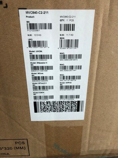 Yealink MVC840, Room System für Microsoft Teams B0177
