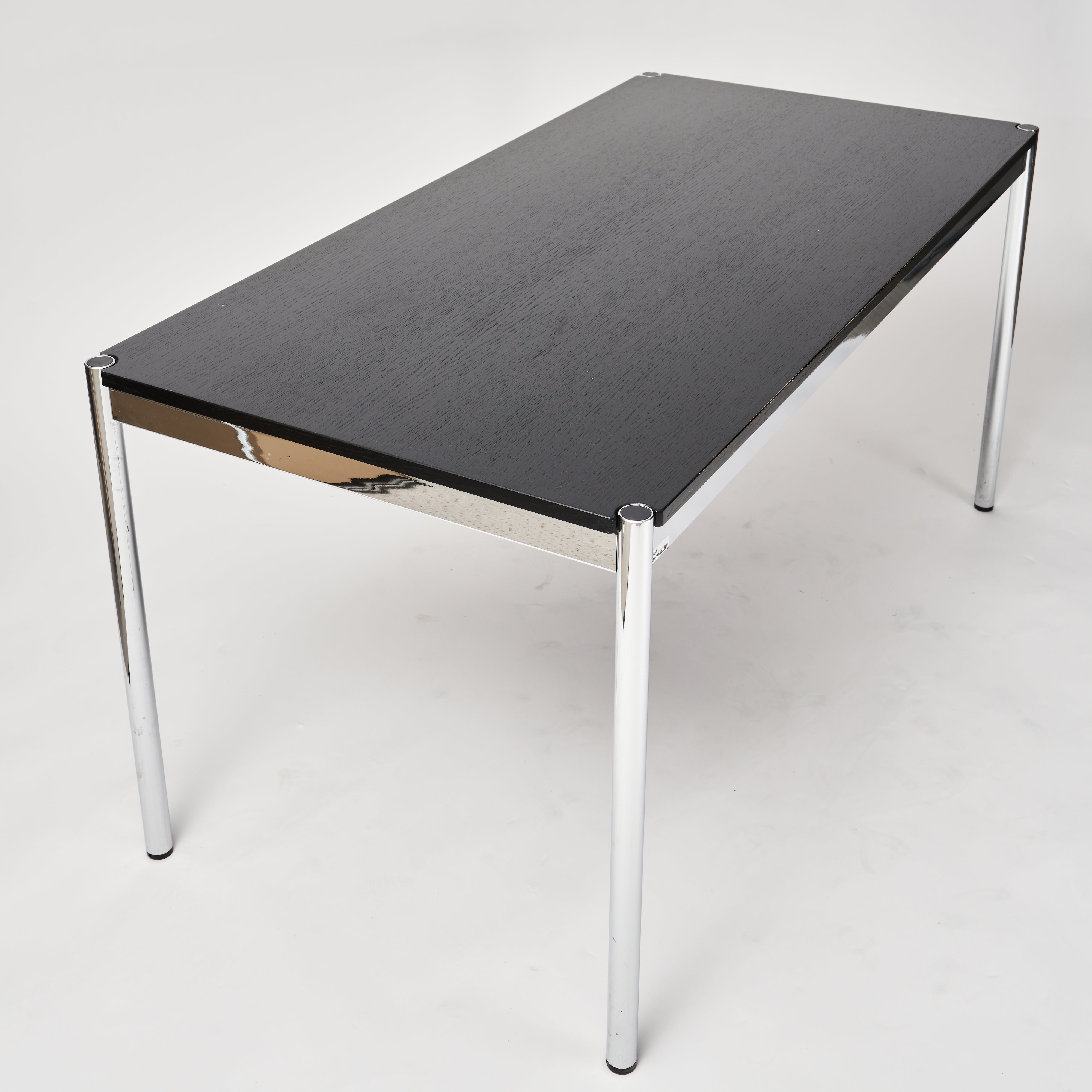 USM Haller Tisch 175x75 Eiche schwarz