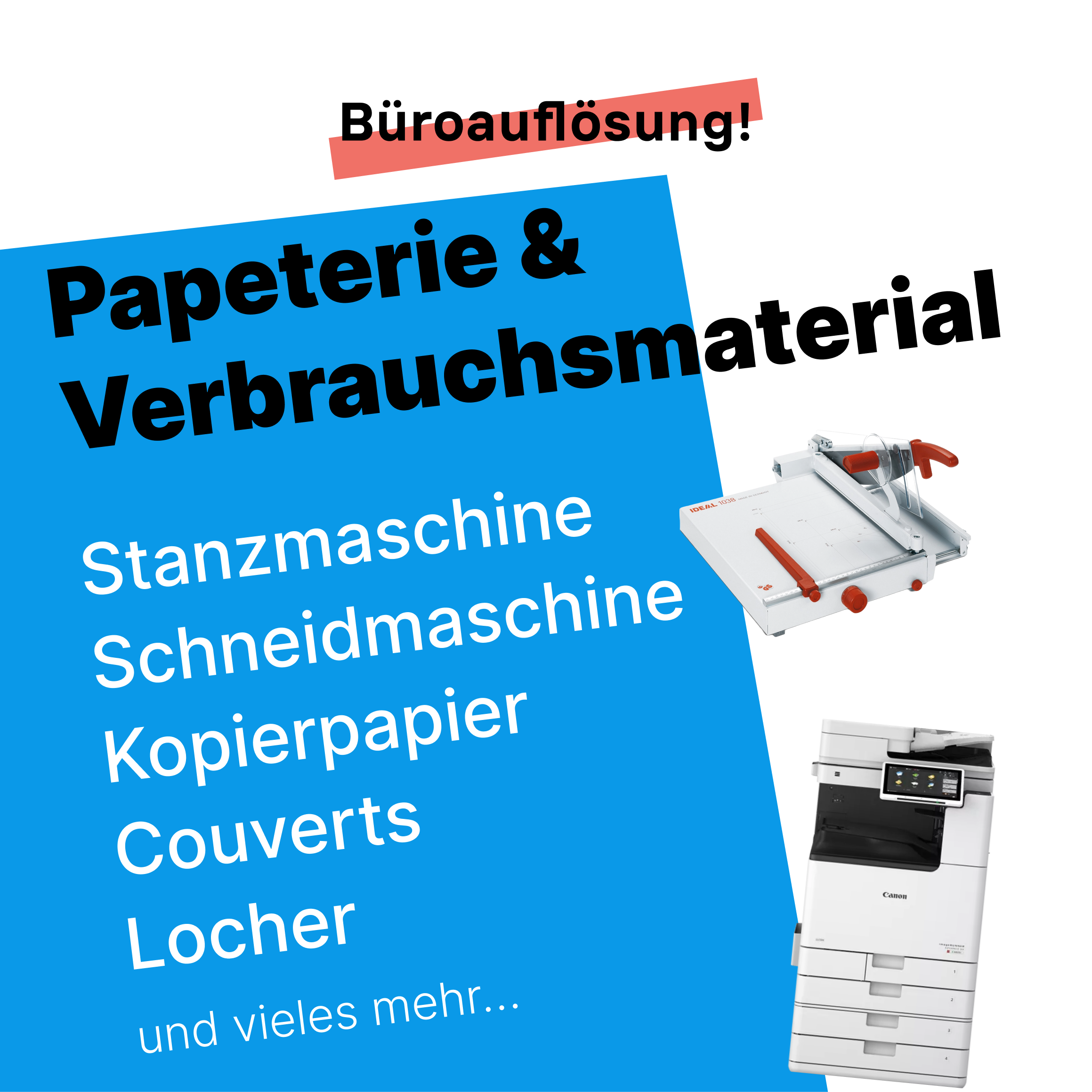 Papeterie & Verbrauchsmaterial