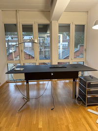 Schreibtisch Schwarz elektrisch höhenverstellbar