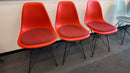 Vitra Eames Plastic Side Chair DSR, Rot