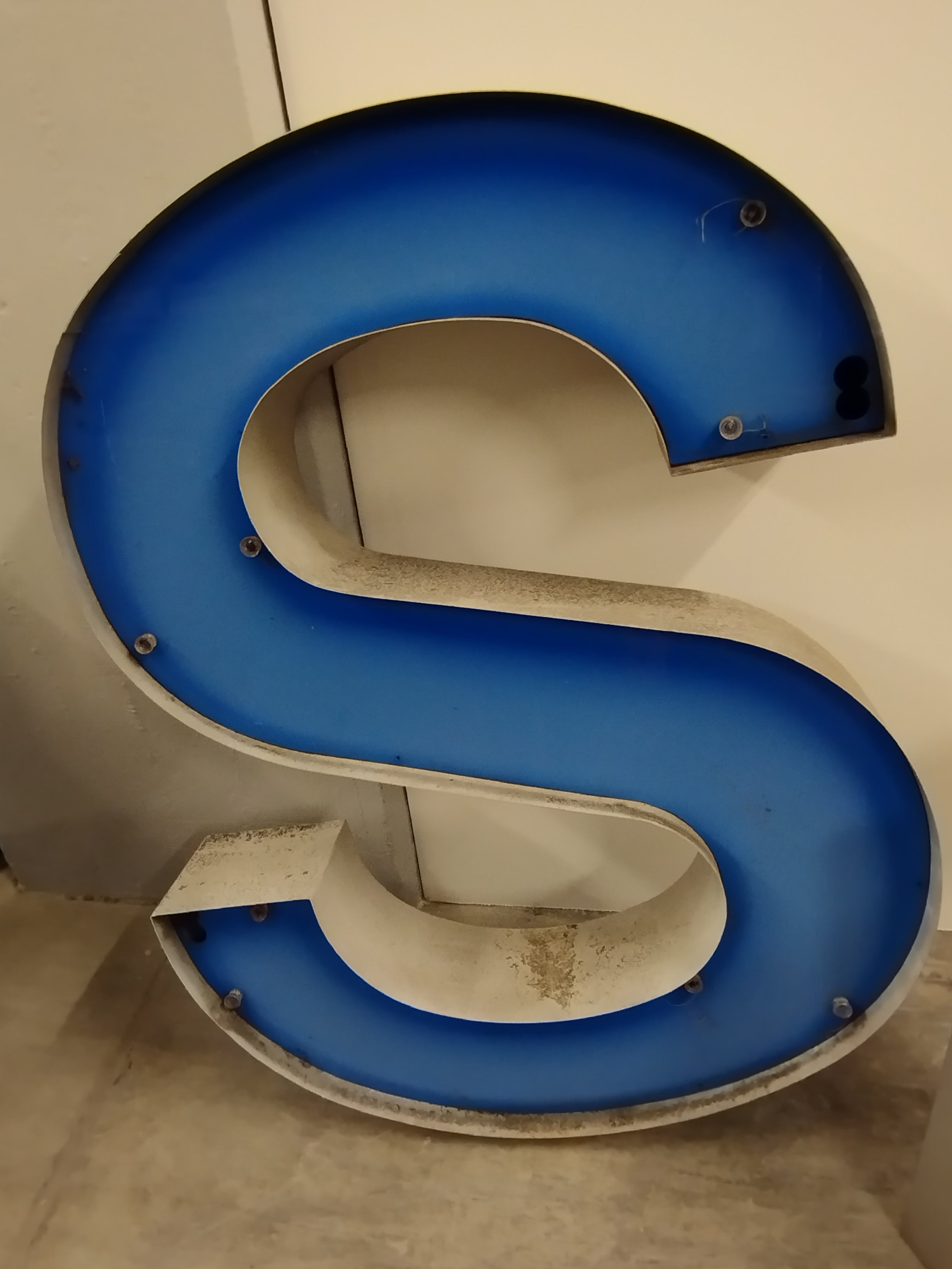 Beleuchtungs Buchstabe - S