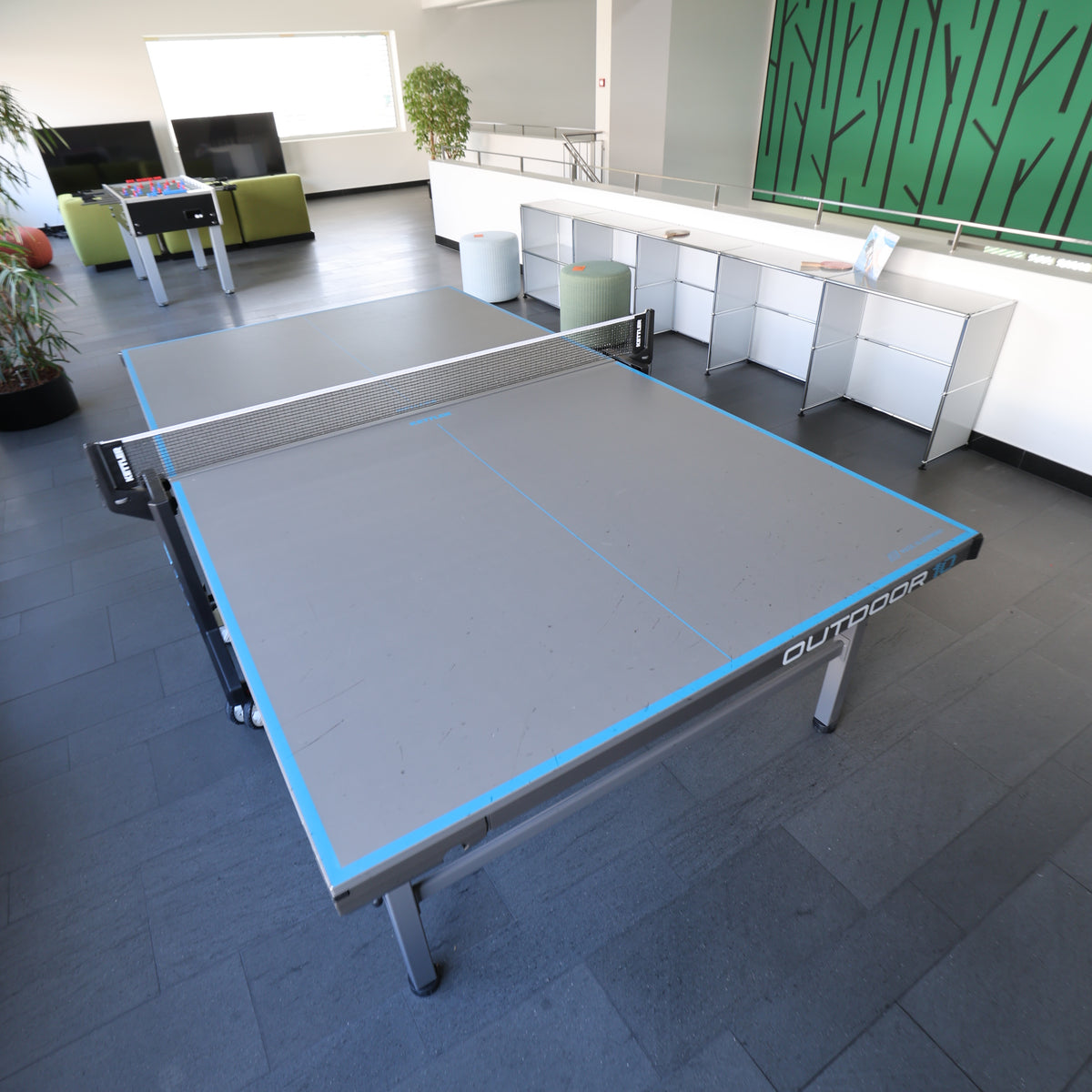 Tischtennistisch klappbar auf Rollen, 274 × 152 cm