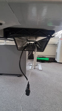 Haworth Bürotisch Lichtgrau