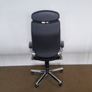 Girsberger Chefsessel Leder schwarz