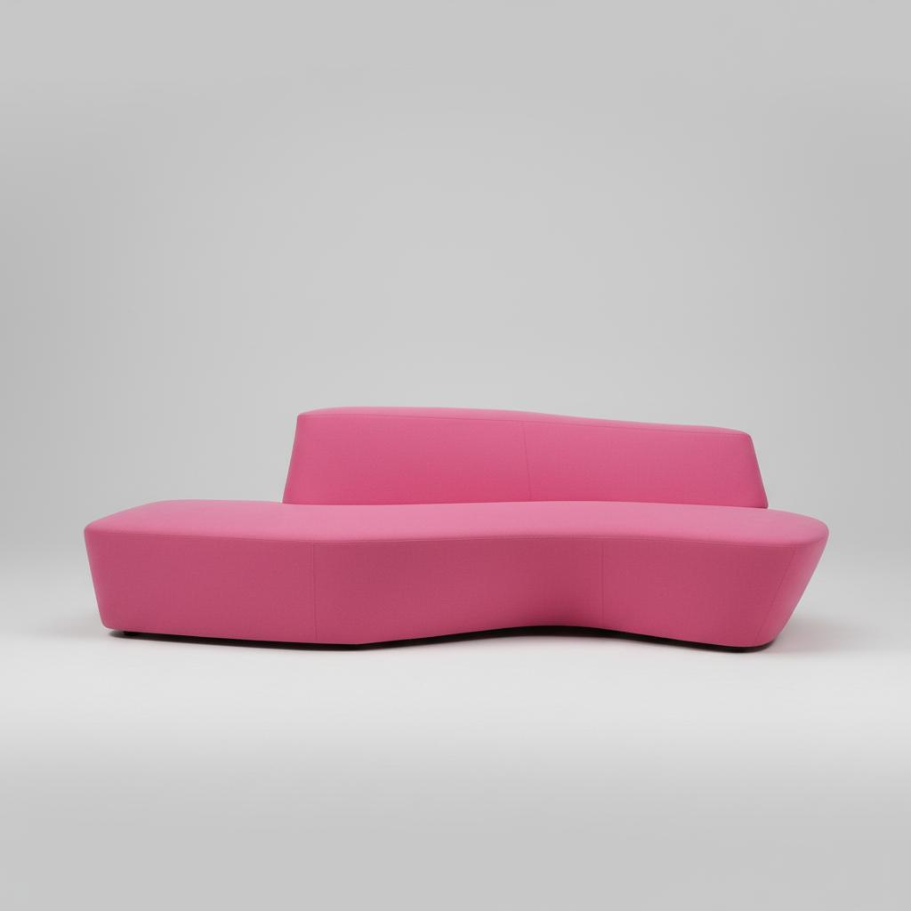 Tacchini Polar Sofa – Design von Pearson Lloyd – Pink