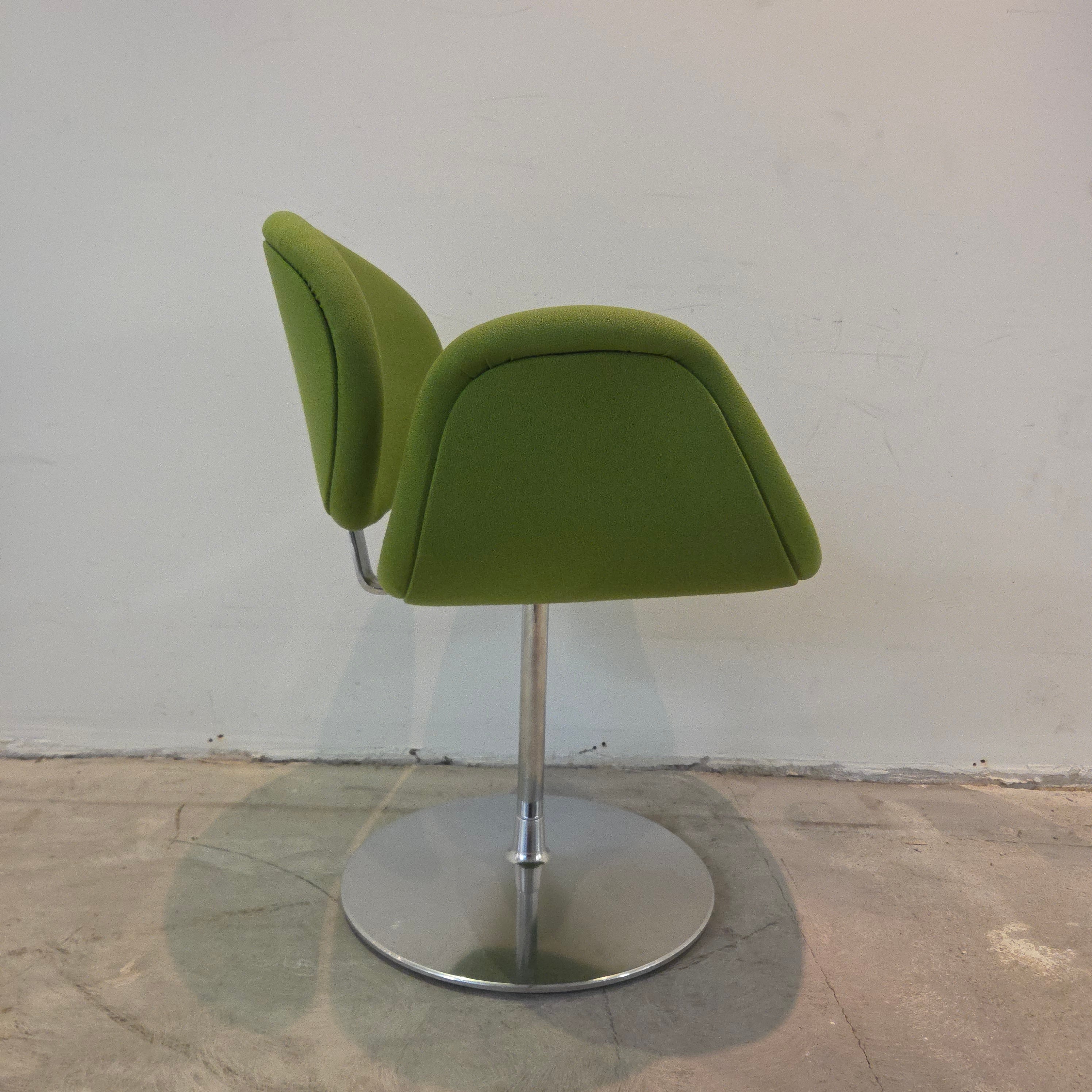 Pierre Paulin „Little Tulip“ Stuhl Artifort – Grün