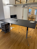 Schreibtisch Schwarz elektrisch höhenverstellbar