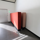 Ricantes Akustik-Trennwand / Stellwand, Rot, 174 × 132 cm