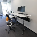 Elektrisch höhenverstellbarer USM Kitos Tisch 150x75cm