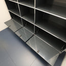 USM Haller Regal 3x6 Anthrazit 200x210x35cm