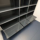 USM Haller Regal 3x6 Anthrazit 200x210x35cm