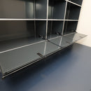 USM Haller Regal 3x6 Anthrazit 200x210x35cm