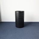 Abfalleimer schwarz metal