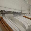 Wand Garderobe mit Hutablage