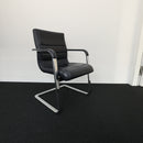 VOKO Physio-Class Konferenzstuhl Freischwinger Leder