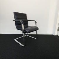 VOKO Physio-Class Konferenzstuhl Freischwinger Leder