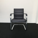 VOKO Physio-Class Konferenzstuhl Freischwinger Leder