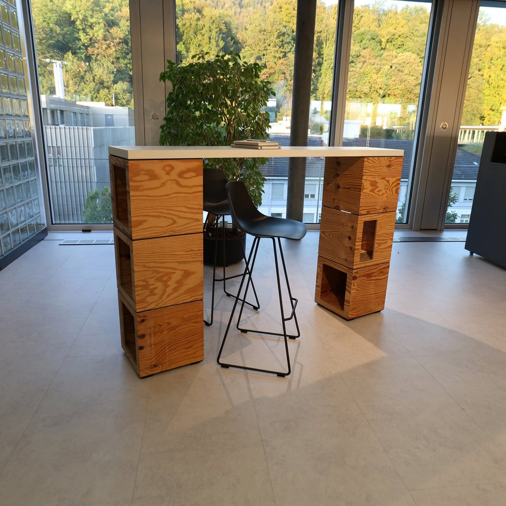Bene Pixel Hochtisch Besprechungsinsel