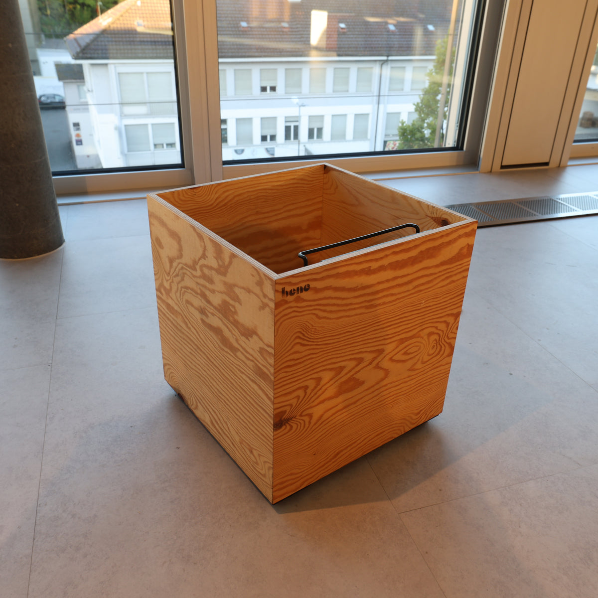 Bene Pixel Box geschlossen, Kiefer natur, 36 × 36 × 38 cm