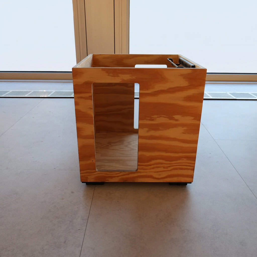 Bene Pixel Box seitlich offen, Kiefer natur, 36×36×38 cm