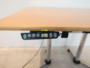 USM Kitos E2 elektrisch höhenverstellbar Buche furniert, lackiert, natur