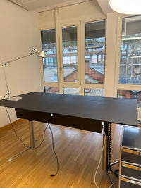 Schreibtisch Schwarz elektrisch höhenverstellbar