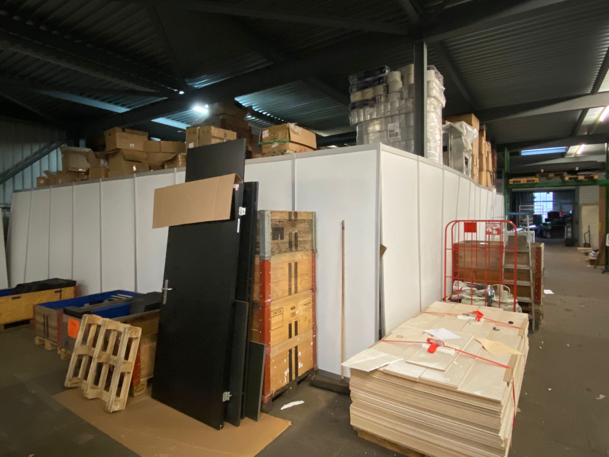 Sperrholzplatte Platte weiss 97x230cm 4mm Dicke