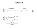 Tacchini Polar Sofa – Design von Pearson Lloyd – Pink