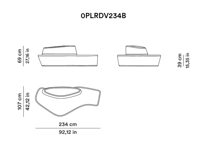 Tacchini Polar Sofa – Design von Pearson Lloyd – Pink