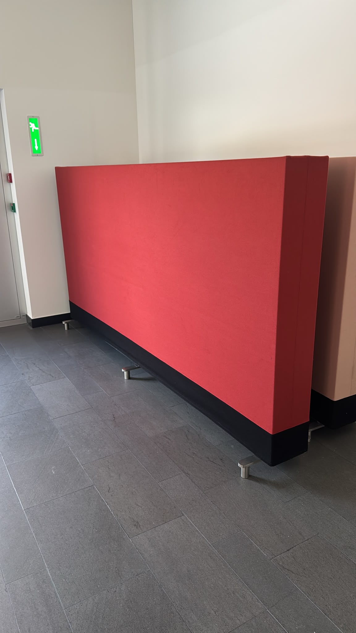 Trennwand / Stellwand mobil, 305 × 156 cm