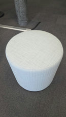 BuzziSpace BuzziSpot Akustik-Pouf, Kvadrat Remix Blau, Ø 47 cm