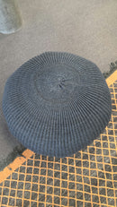 IKEA Sandared Pouf, Blau, Ø 75 cm