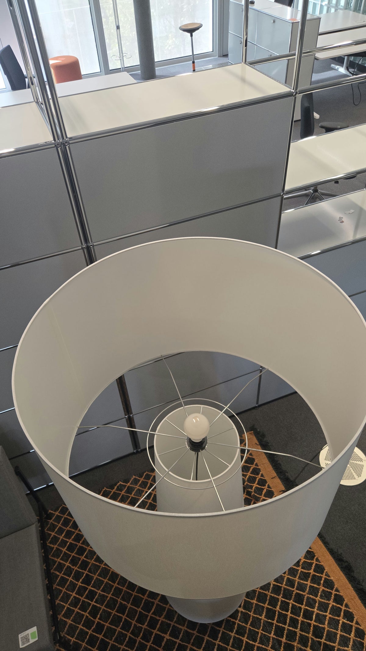 Cappellini Big Shadow Stehleuchte (Marcel Wanders), Weiss, H 160 cm