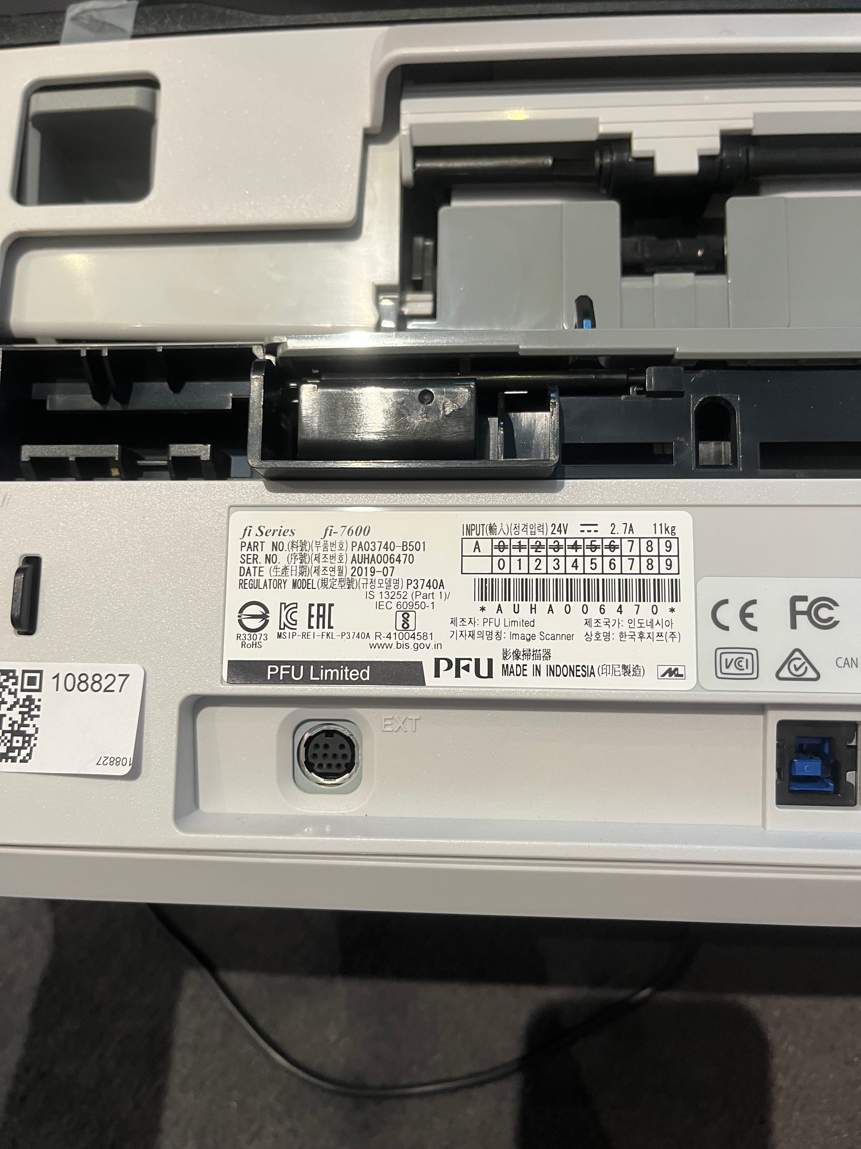 Scanner fujitsu RICOH fi-7600