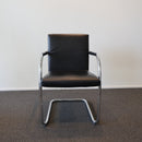 Vitra Visasoft Freischwinger Stuhl Leder