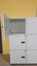 Lista Office LO Personal Locker Schliessfachschrank, Weiss
