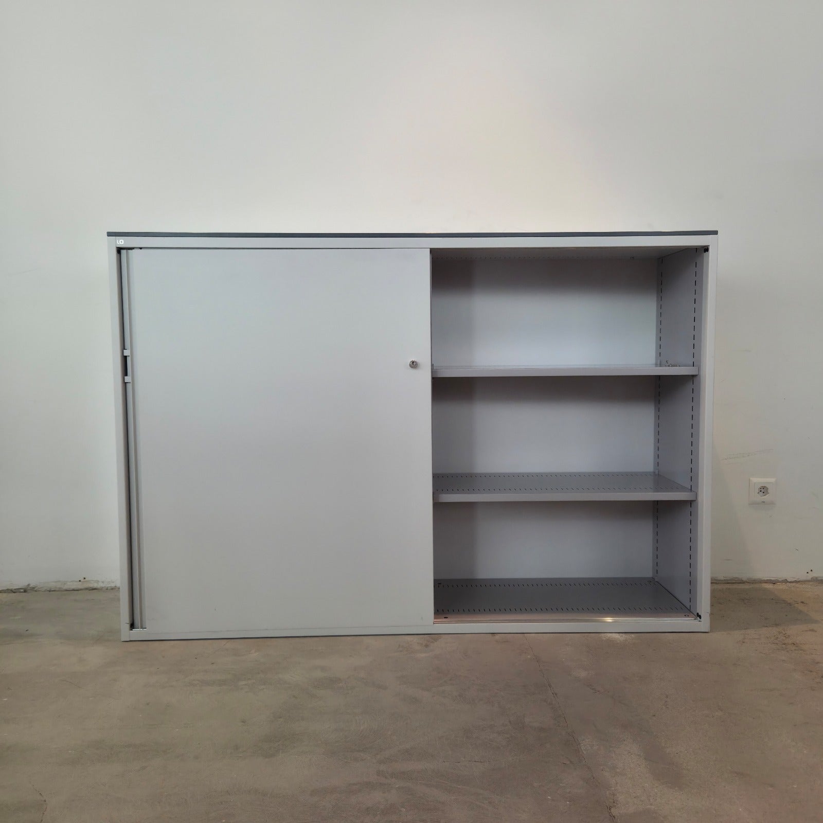 Lista Office LO 3OH Schiebetür/Aktenschrank Metall