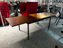 Vintage Tisch Palisander Metall schwarz ähnlich Idealheim Dieter Wäckerlin