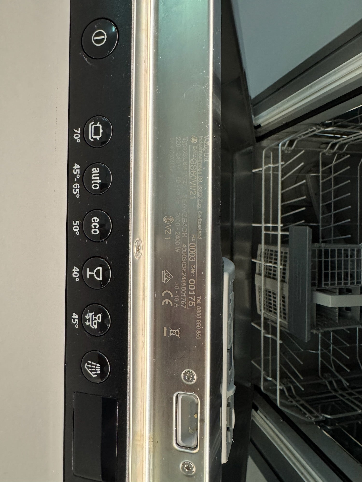 Geschirrspüler V Zug Adorina 60cm