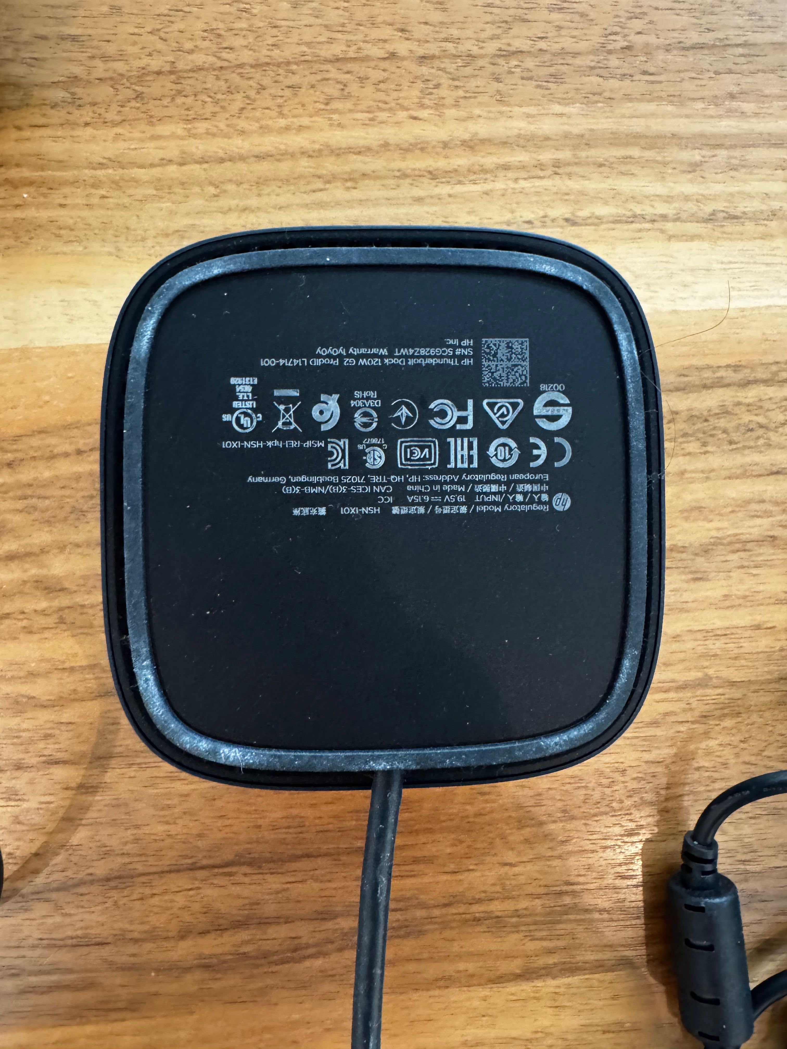 HP USB-C Thunderbolt 120W Dockingstation