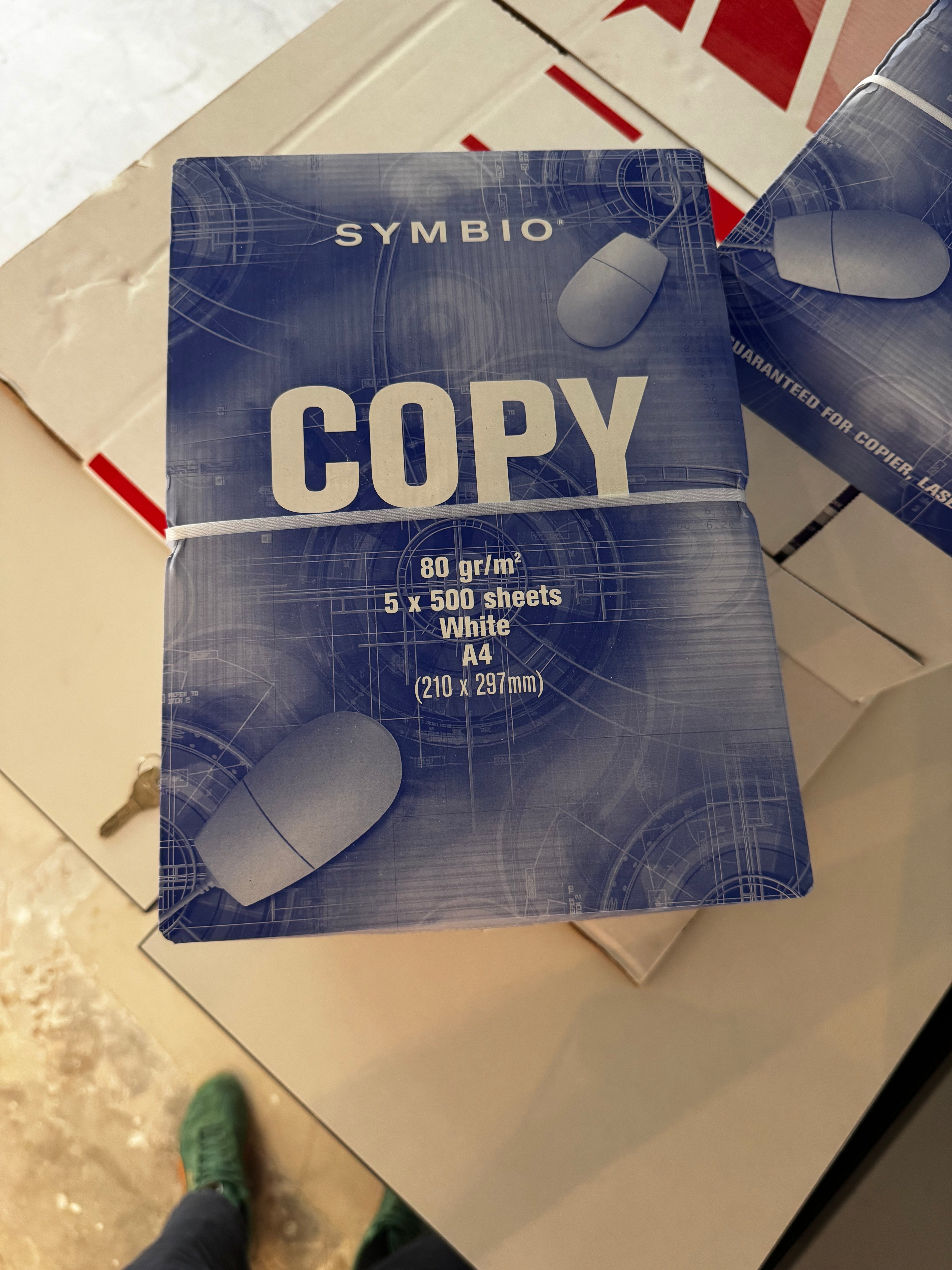 SYMBIO Copy Universalpapier weiss A4 80g 55'000 Blatt
