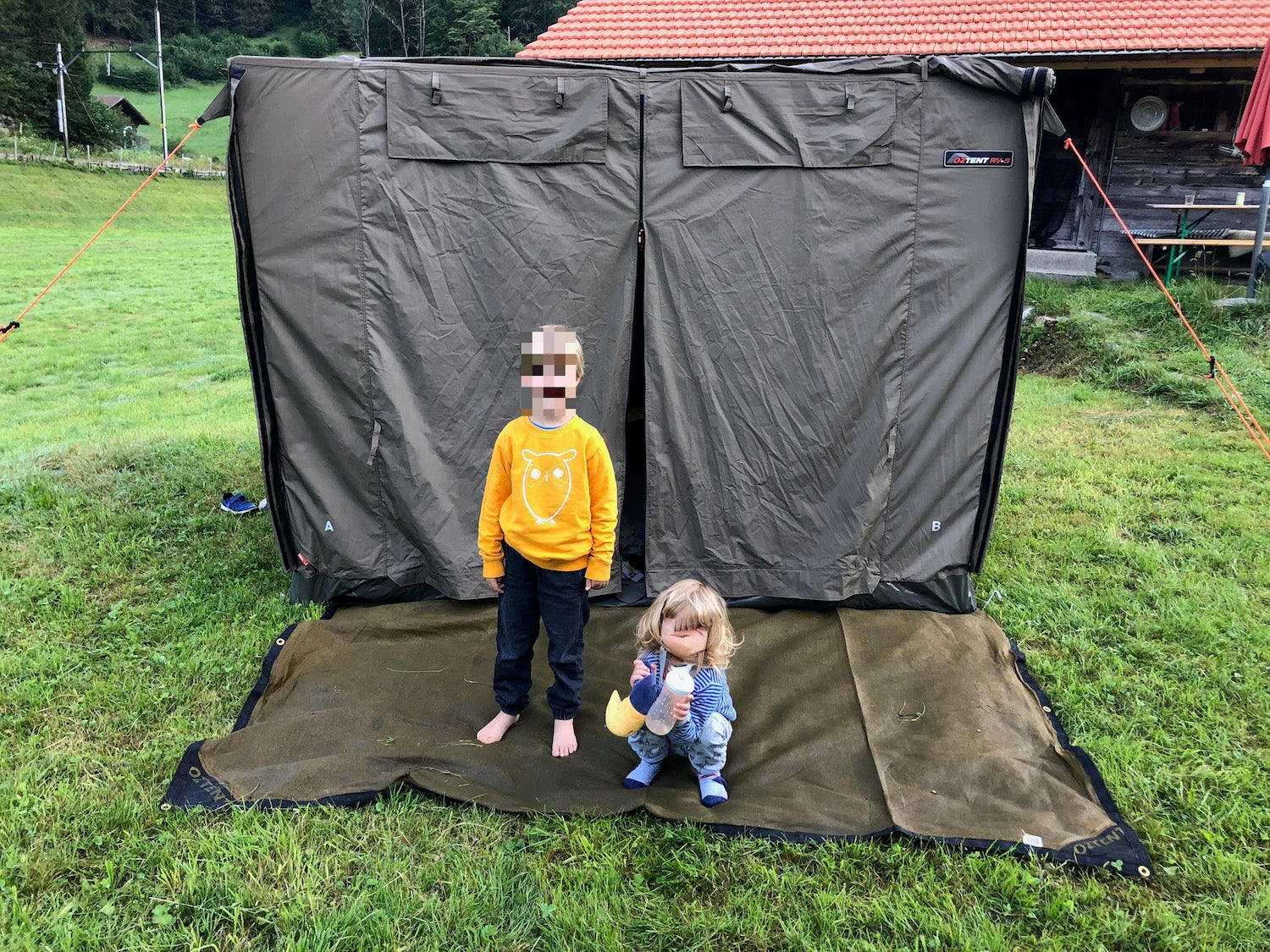 Oztent RV5. das 30 Sekunden Zelt
