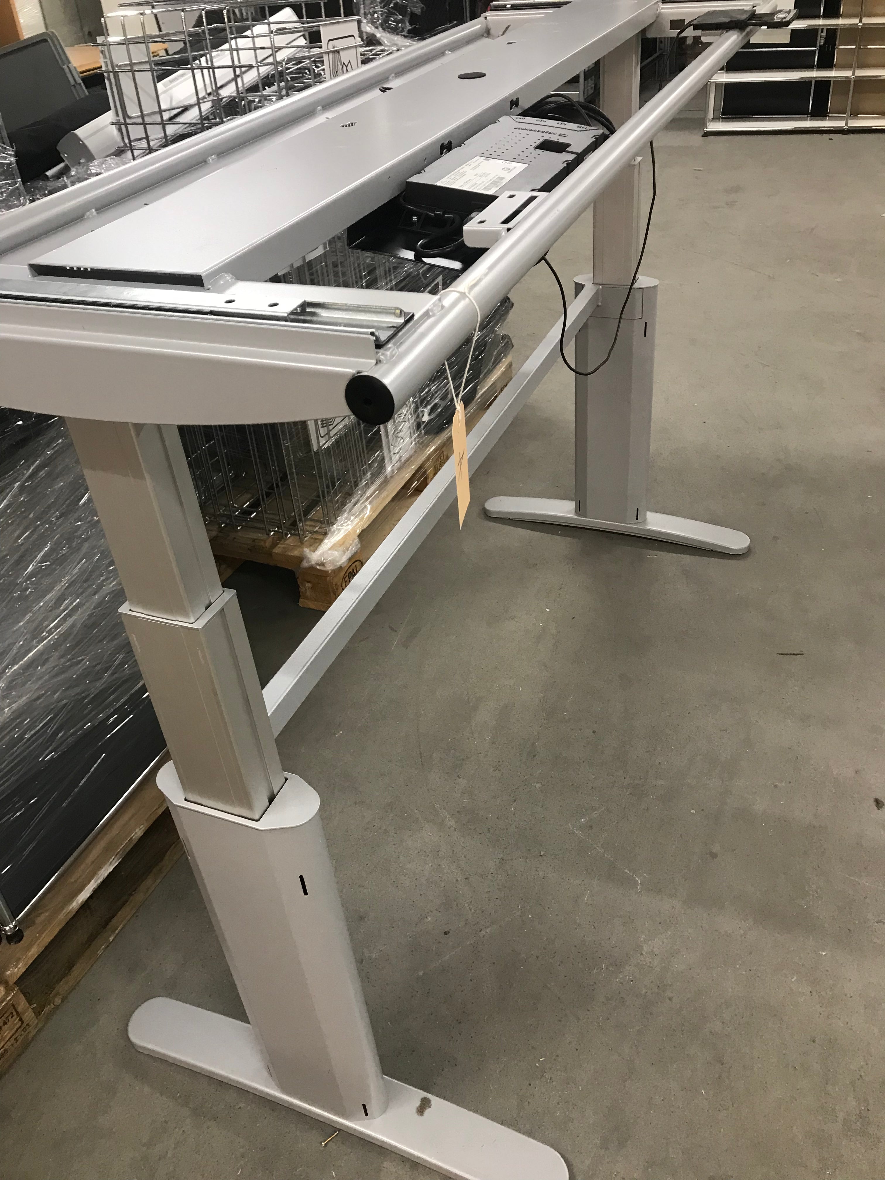 Ergodata höhenverstellbares Tischgestell ohne Tischplatte