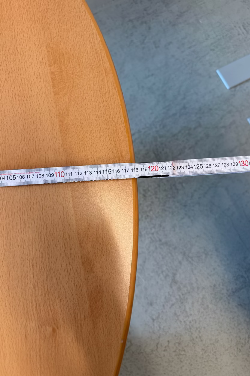 Runder Besprechungszimmertisch