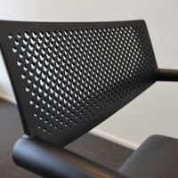 Vitra Visaroll 3 • Vis a Vis mit Rollen • Schwarz B0888