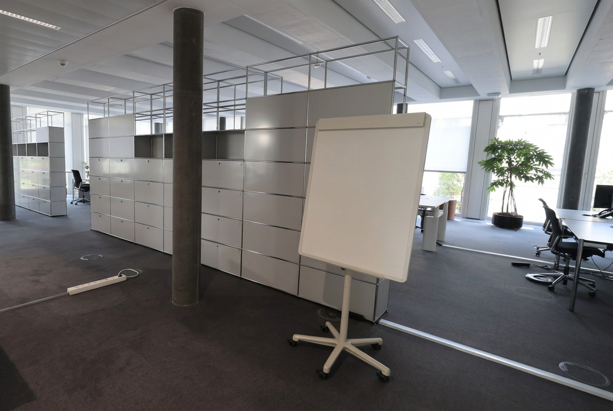 Flipchart mobil mit Sternfuss, Weiss