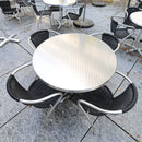 Indecasa Bistrotisch rund, Aluminium, Ø 94 cm