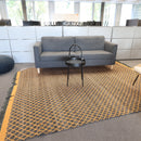 IKEA Pärup 2er-Sofa, Stoff Grau, Gestell Eiche, 166 cm